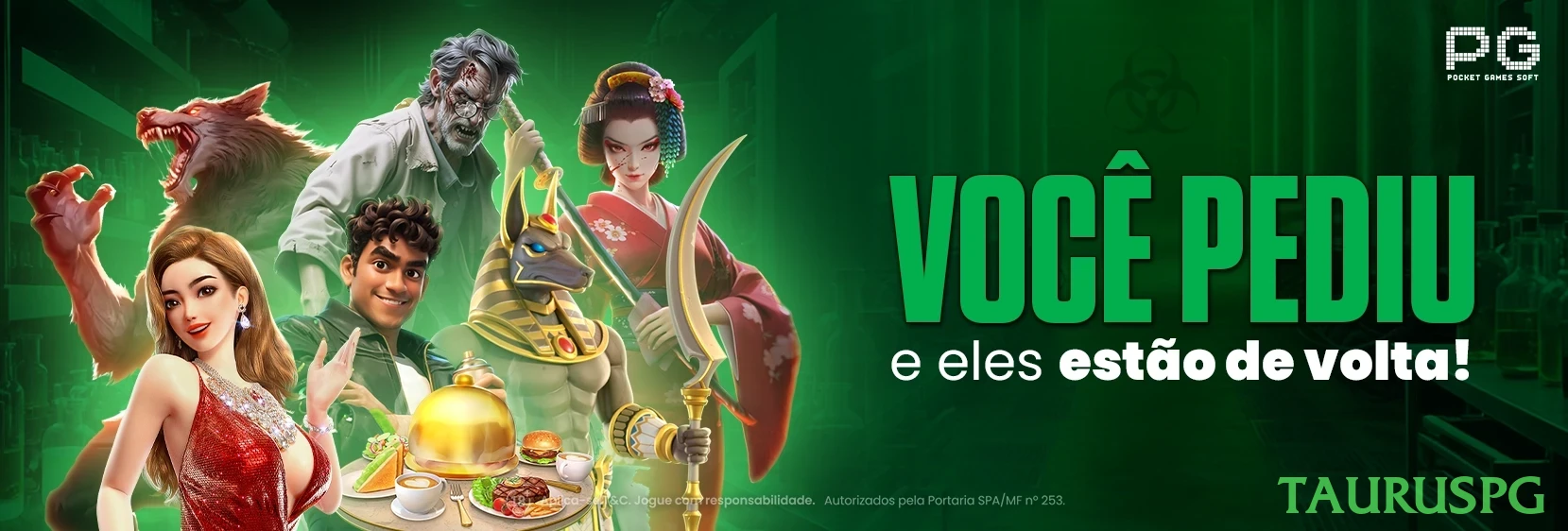 Controles de pagamento e BRL em tauruspg